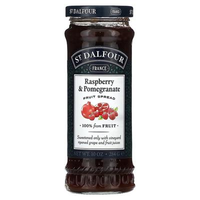 S t. Crema para untar Dalfour Deluxe de frambuesa roja y granada 284 g (10 onzas)