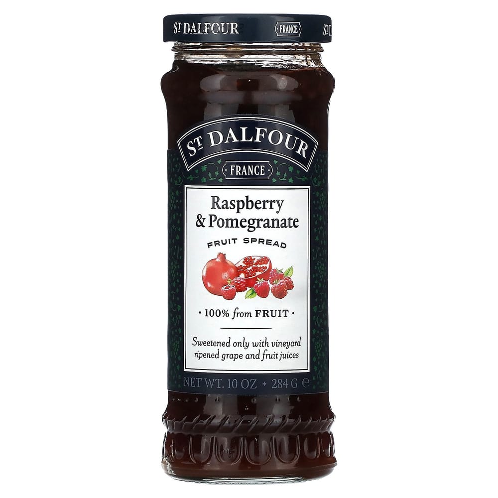 St. Dalfour Deluxe Red Raspberry & Pomegranate Spread 284g (10oz)