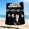 1pc Arctic Monkeys Merchandise Outdoor Flannel Blanket, Cozy & Warm Soft Te Playful Design, Napping Camping,