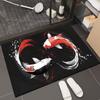 Bathroom floor mat,diatom mud absorbent mat,quick-drying non-slip foot mat at the door of the bathroom, bathroom non-slip carpet