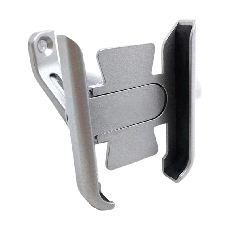 Motorcycle Handlebar/Rearview Mirror Mounted Cellphone Holder Phone Dock 360 Degree Rotating Shockproof Smartphone Stand