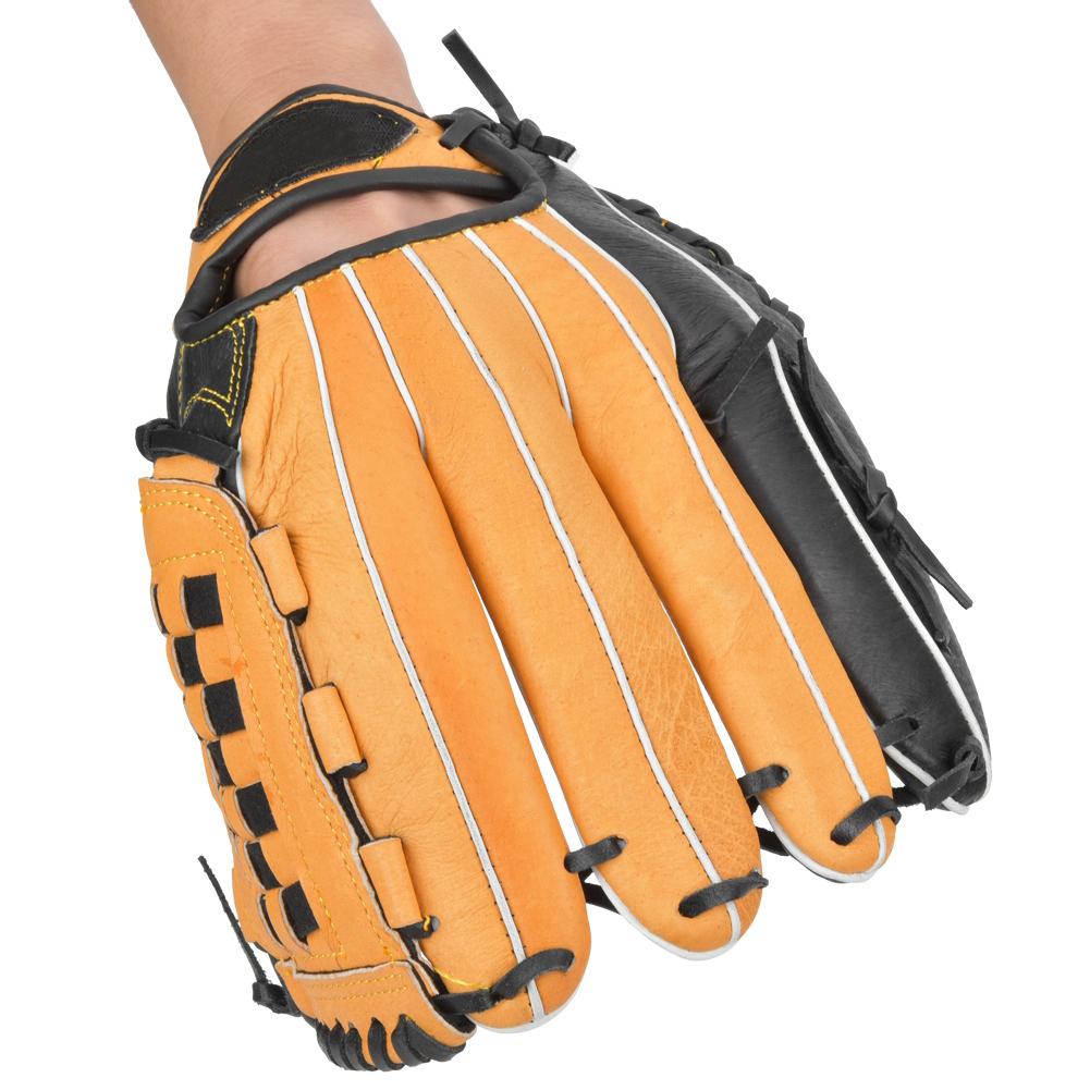 Outdoor Sports Training Baseball Thicken Gloves for Children Adults Softball Practice Equipment12.5inch