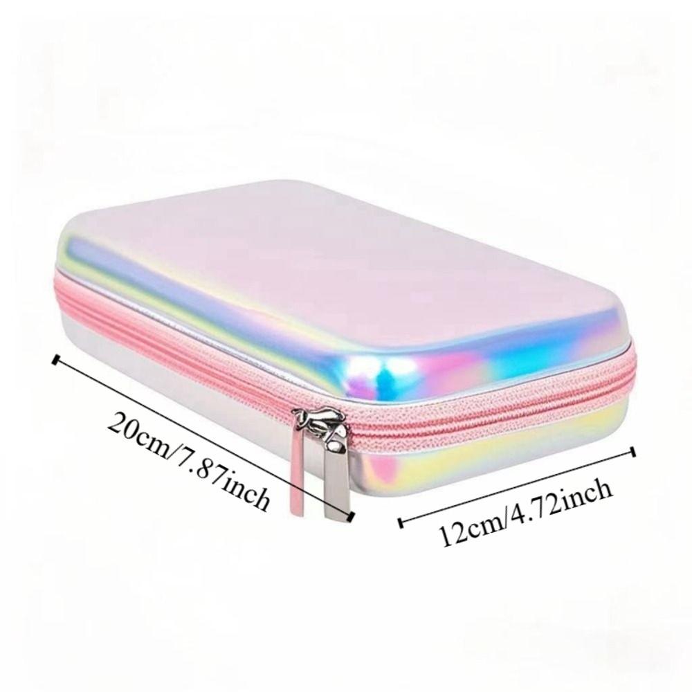 Průhledný Laserový Úložný Box Organizér Design Stolní Organizér Čisticí Úložný Prostor