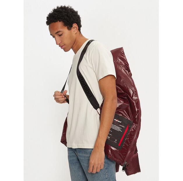Down Jacket AFTER LABEL Chamonix A00015 Burgundy Regular Fit