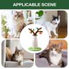 Scratching Post For Cats Cute Persimmon Tree Kitten Toy Stress Relief Scratch Post For Mental Stimulation Climbing Indoor