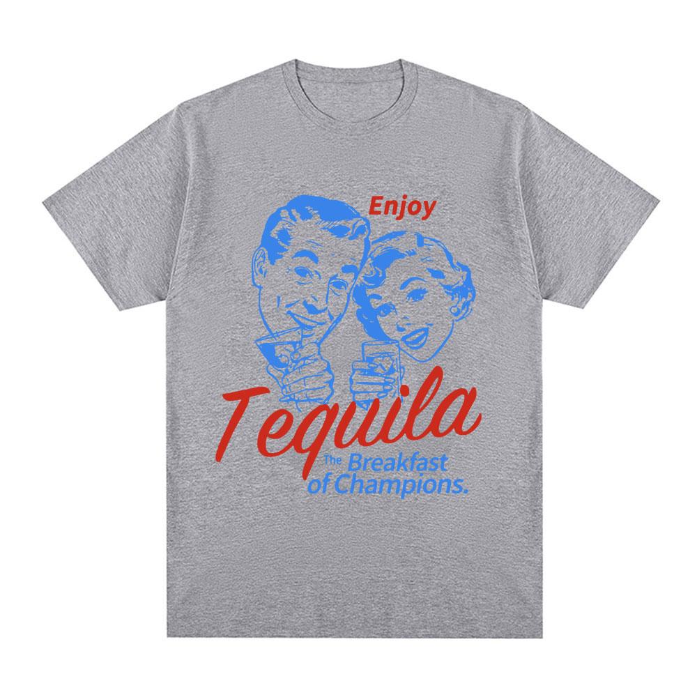 

Enjoy Tequila Retro Graphic T Shirt Unisex Cute Funny Alcohol Drinking TShirts Vintage Fashion T Shirts Tops Unisex Clothing 4XL