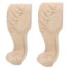 4PCS Carved Cabinet Feet Sofa Closet Coffee Table Foot Guesthouse Accessories for Hotel