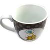 Les Trésors De Lily [M3396] - Mug porcelaine 'Fripouille Chat Roulé' taupe - 9x9 cm