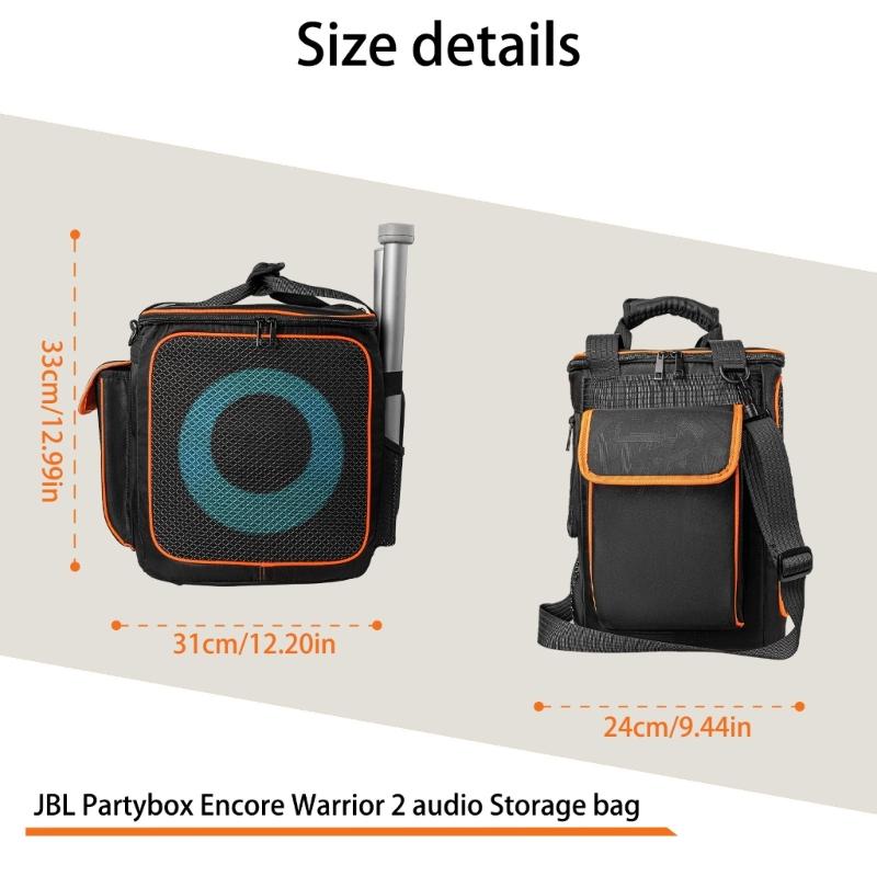 Portable Storage Bag Suitable With 2 Power Station Solid Oxford Fabric Construction For Tool Accessories