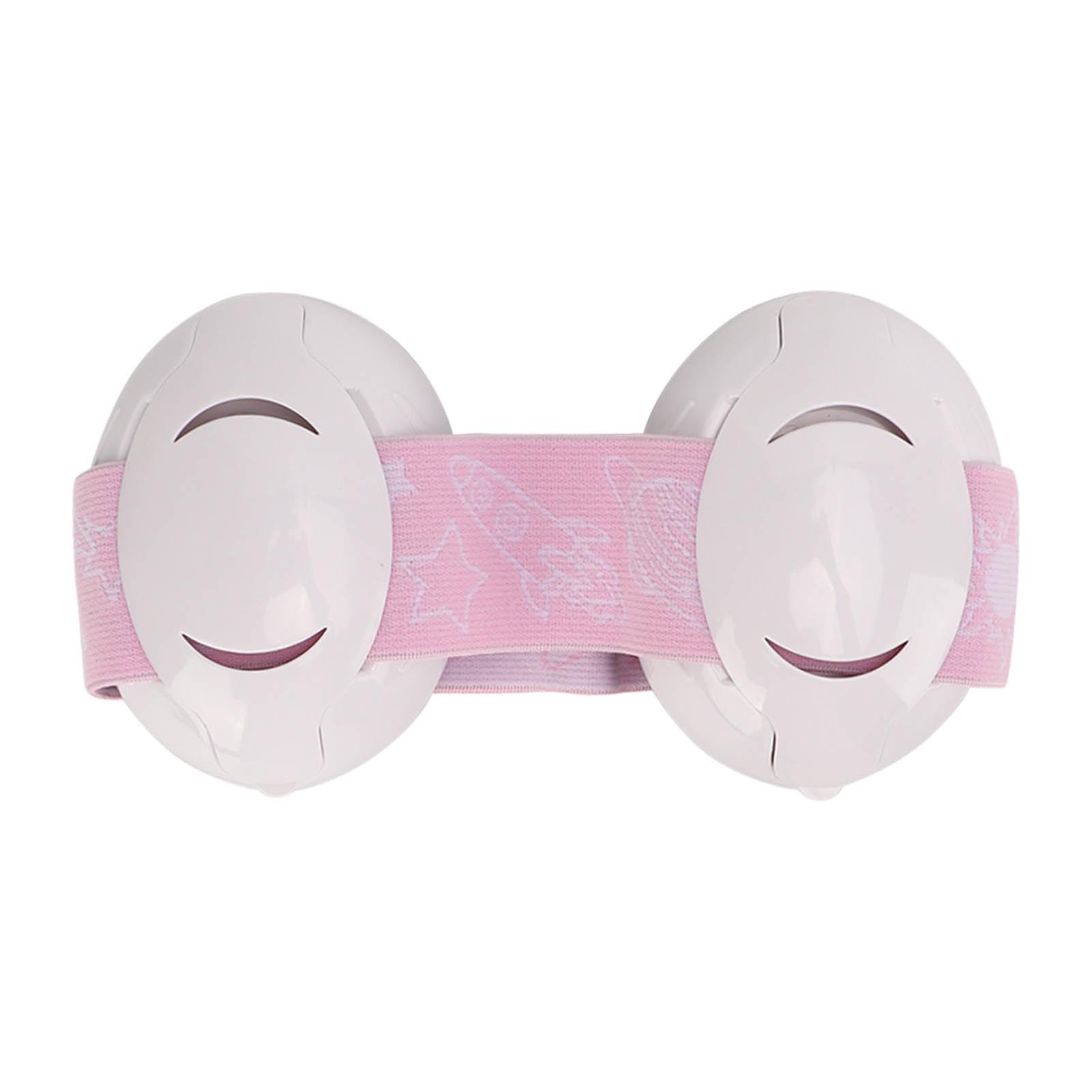 

Baby Ear Muffs Noise Blocking Hearing Infants Earmuffs with Elastic Headband for Sleep Travel