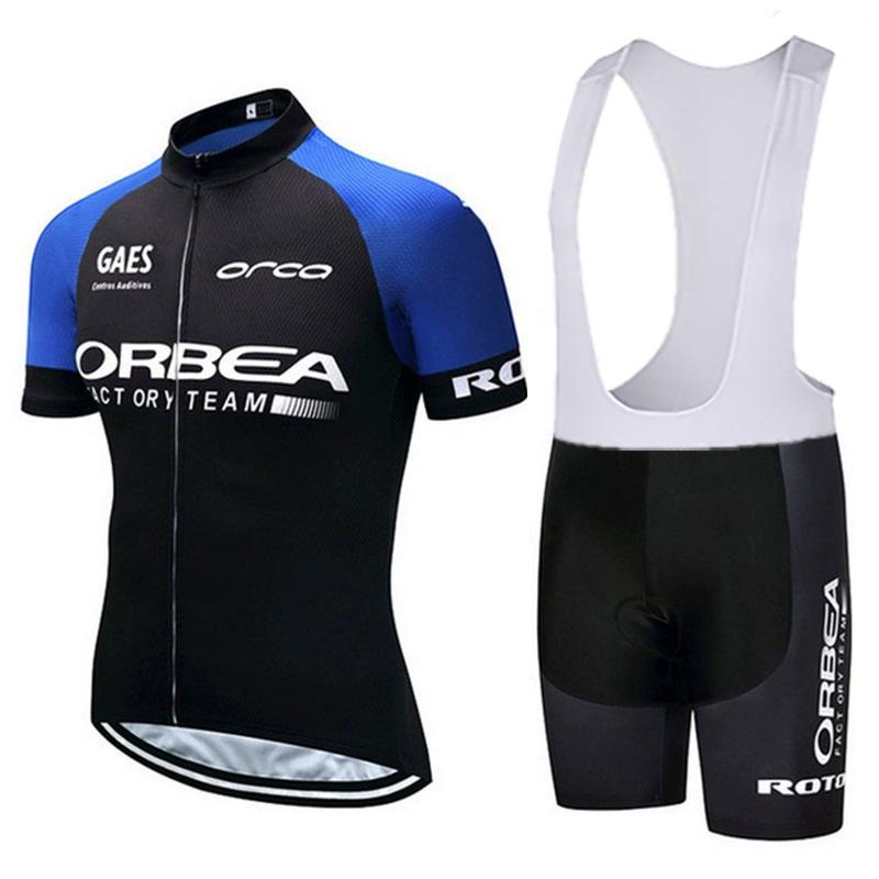 Summer Short Sleeve Set Tour De France ORBEA Team Cycling Suit Sports Roller Skating Suit Bicycle Outdoor Riding