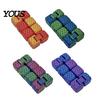 Student Party Favors 3D Printed Infinity Cube Fidget Toy, Articulated Folding Desk Toy for Adults, Sensory Toys Pocket-Sized Stress Relief Focus,