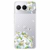 For One plus Nord 4 Case 6.74'' Flowers Transparent TPU Silicone Funda Capa for Oneplus Nord 4 Nord4 5G Soft Covers Coques bags
