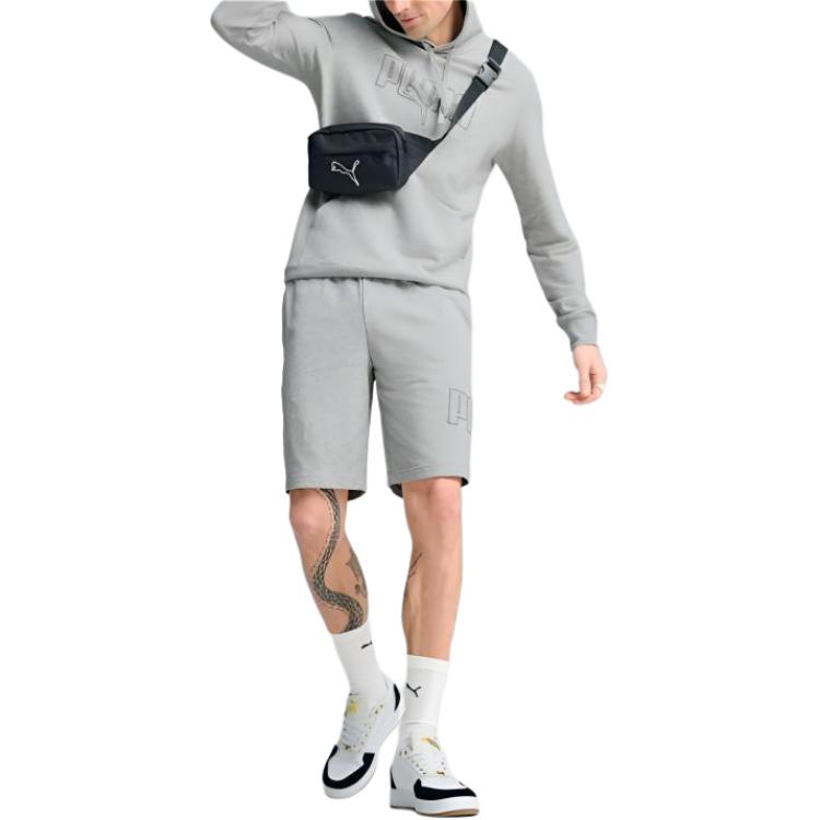 Puma Simple Stylish Comfortable Casual Shorts Men shorts Gray 687671-04