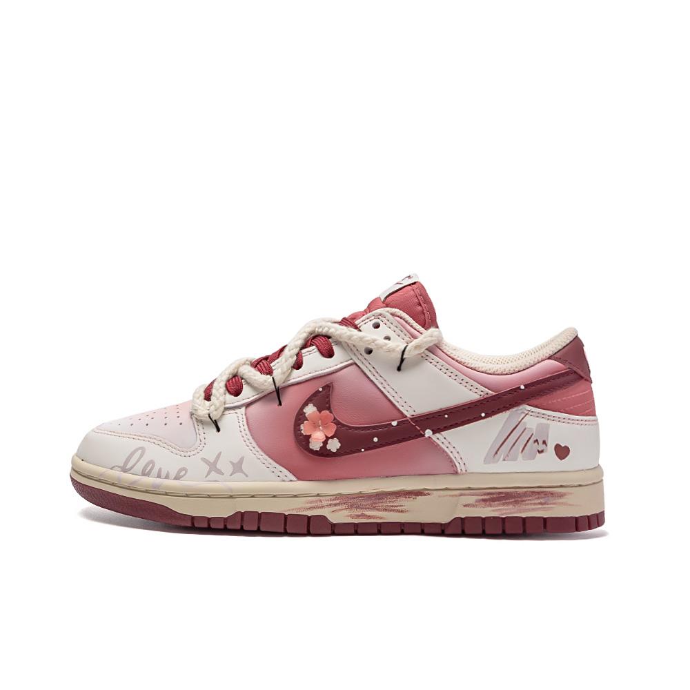 

Nike Dunk Flower Story, Amber Low top Skateboard Shoes Women s Red White HF0736-161(Team189-) 39
