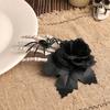 Themed Black Halloween Hair Accessory Secure Hair Grip Design For Cosplay Gothic Fashion And Special Occasion