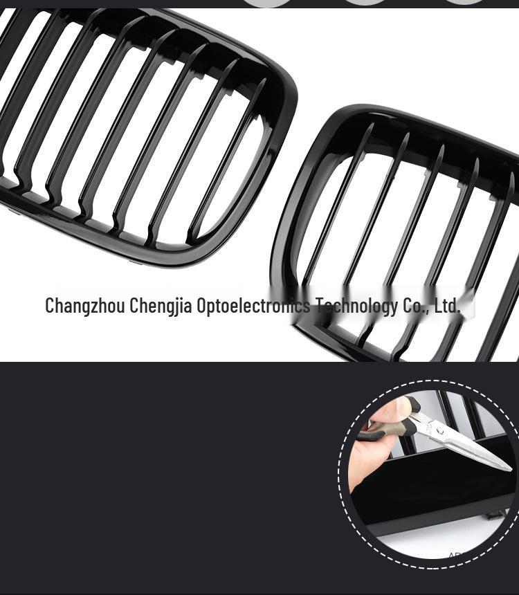 Gloss Black Single Line Kidney Grille for BMW 1 Series F20/F21 (2011-2014)