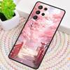 Cherry Blossom Bumper Phone Case for Samsung Galaxy note 10 pro S26 Ultra S23 S24 FE S25 S21 S22 PLUS shockproof Cove