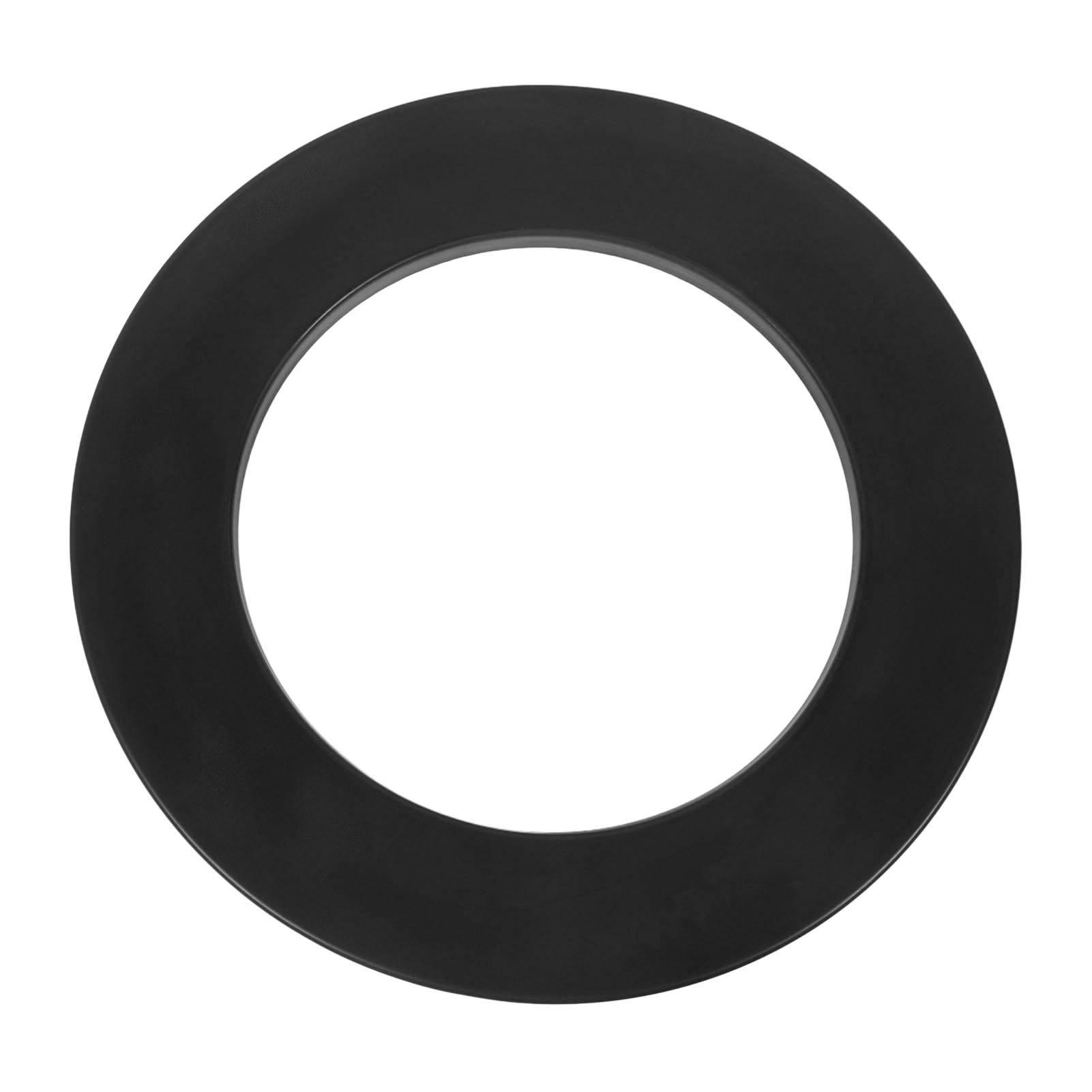 

Защитный круг для дартса ПУ Безопасный Простой в использовании Изысканный внешний вид Защита для доски для дартса в качестве аксессуара Black