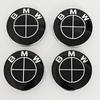 For BMW M 4pcs For BMW 50th E90 E60 F10 F20 G20 G30 E53 E85 E70 56mm 68mm Blue White Car Hub Cap Wheel Center Cap Emblem Badge Accessories OQ0