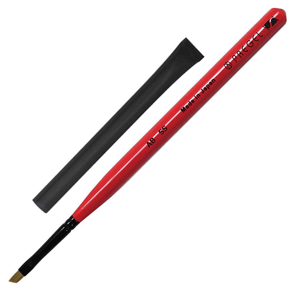 

Prigel Gel Nail Mini Диагональная плоская кисть