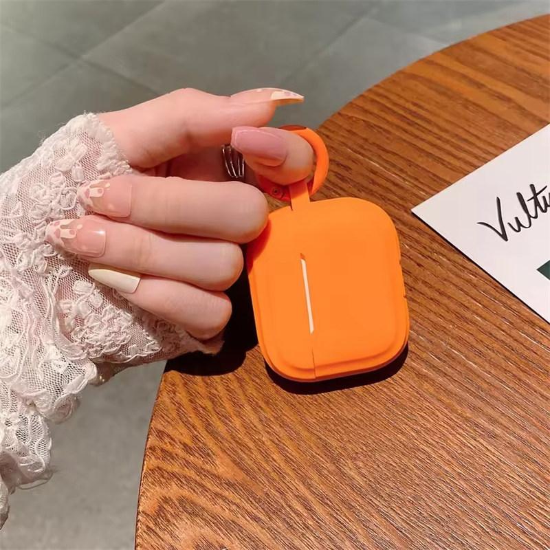 Jednoduché měkké tekuté silikonové pouzdro pro AirPods 4 3 bezdrátová Bluetooth sluchátka ochranný kryt pro Apple airpods Pro3 2 1 Funda