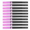 10 Pcs Paint Markers Purple Metal Texture Waterproof Glass Marker for DIY Album Clothes Ceramic Hand Painted