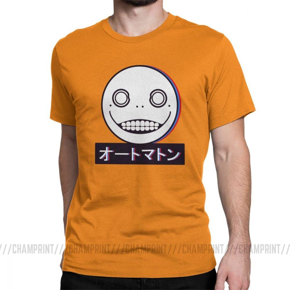 Humor Spiel Nier Automata 2B Yorha T-Shirts Herren Rundhals 100% Baumwolle T-Shirt