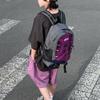 Stylish Large Capacity Student Backpack For School With Breathable Oxford Fabric Design