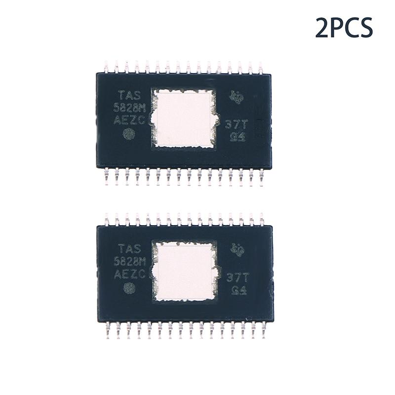 1/2Pcs New TAS5828MDADR TAS5828M HTSSOP-32 Chipset Audio Amplifier Chipset Repair Replacement Parts Gaming Accessories