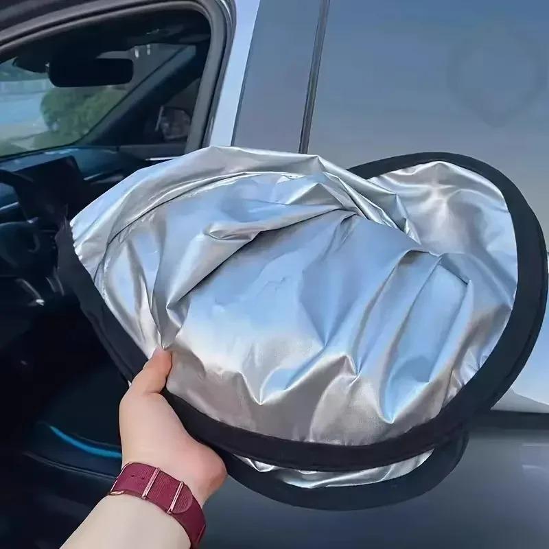 Foldable Car Sunshade Windshield Window UV Protection Visor Protector Curtain Auto Accessories
