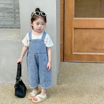 Salopetă pentru bebeluși fete, salopetă casual solidă din denim, pantaloni scurți Jean Bib, salopete pentru sugari, salopete de toamnă pentru fete, haine pentru copii