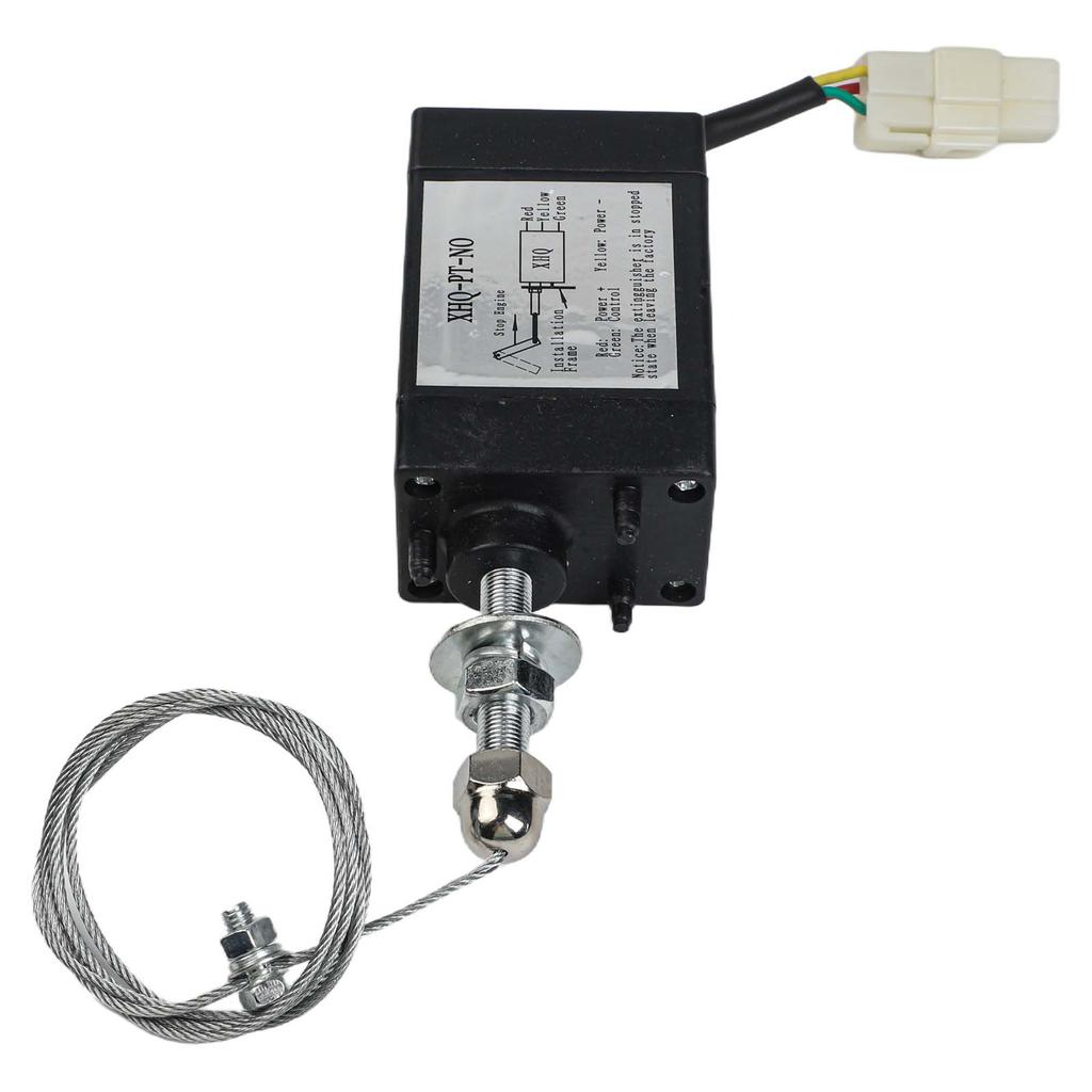 Solenoid Valve XHQ PT Valve Engine Stop Solenoid Electric Throttle with High Temperature Resistance for 12V Applications