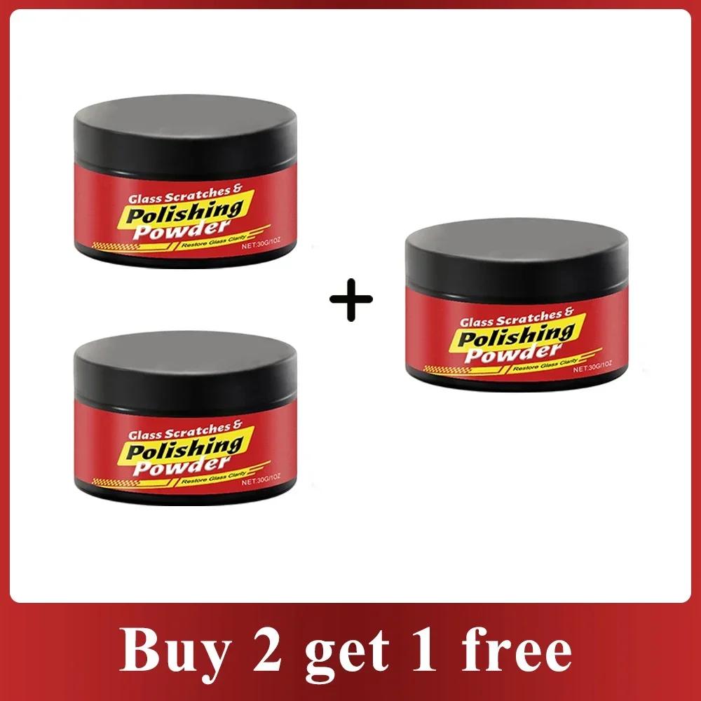 lyp58   Glass Polishing Powder For Car Glass Scratch Repair Suitable For All Scratches Car Window Polishing F//*-5*