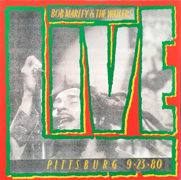 LP Record BOB MARLEY & THE WAILERS - Live Pittsburgh 9.23.80 NONE Rita Marley Mus 1992 Jamaica Reggae, Ska & Dub Used