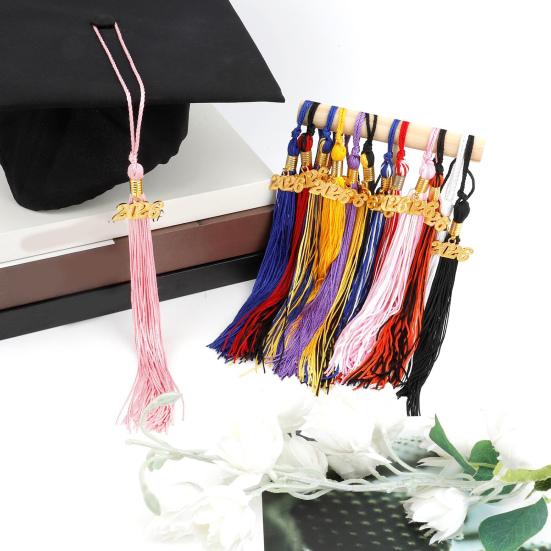 2026 Graduation Tassel 16" Graduation Cap Tassel 2026 Year Tassel Charm Pendants for Party Ceremonies Accessories