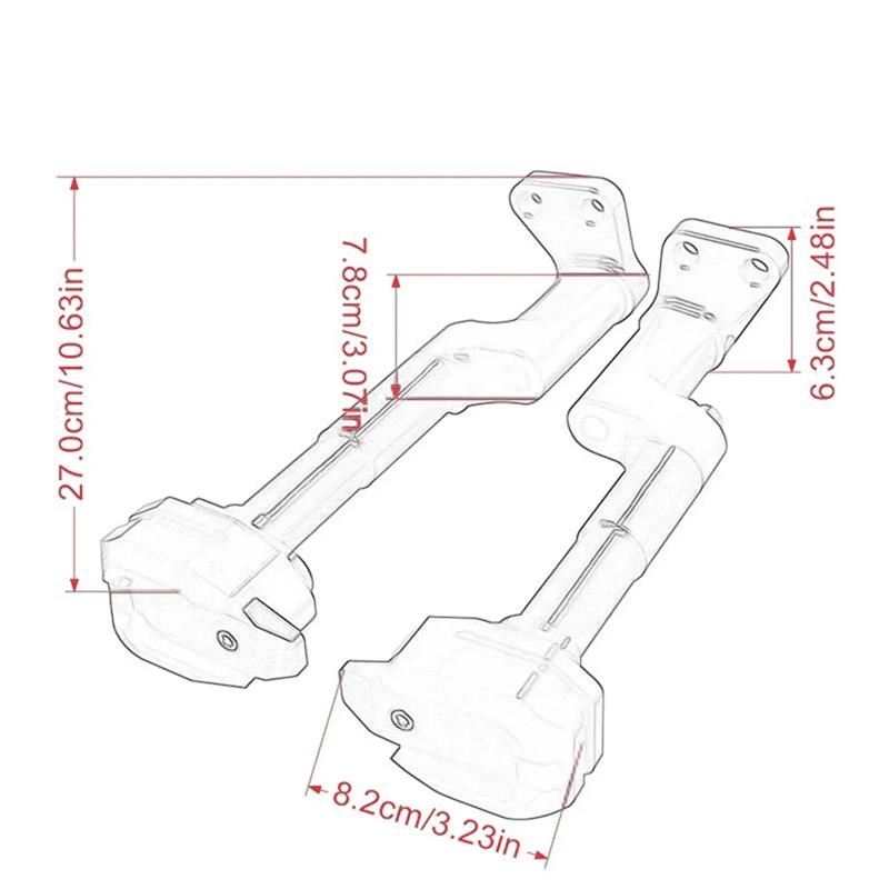 For GSX250R DL250 GW250 Motorcycle Engine Protector CNC Frame Slider Guard Cover Crash Pad Falling Protection