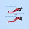 2Pcs 6-Speed CNC Brake Clutch Levers, Aluminum Alloy /motorcycle/Tank 200/Vitacci/Yamaha Nmax Front/Rear Disc Brake
