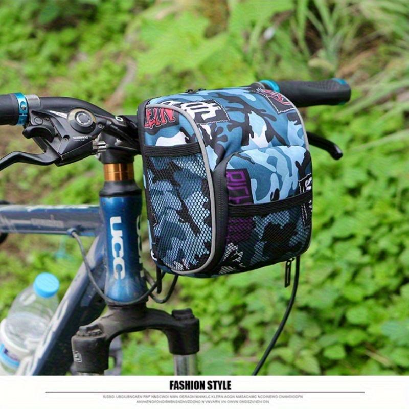 Adjustable Bicycle Bag - Suitable for Mountain Bikes and Electric Scooters, with Seat Belts and Bicycle Accessories