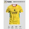 Ghana football-themed sports jersey, African national dark pattern black star printing design