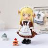 Ob11 Doll Clothes Vintage Maid Outfit Dress Scarf Headwear Set for Obitsu11, GSC, Molly, YMY,1/12 Doll Clothes Doll Accessories