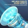Mirror Bluetooth Headset TWS Touch With Digital Display Smart Headset Stereo Hifi Sound Effect Waterproof And Sweatproof