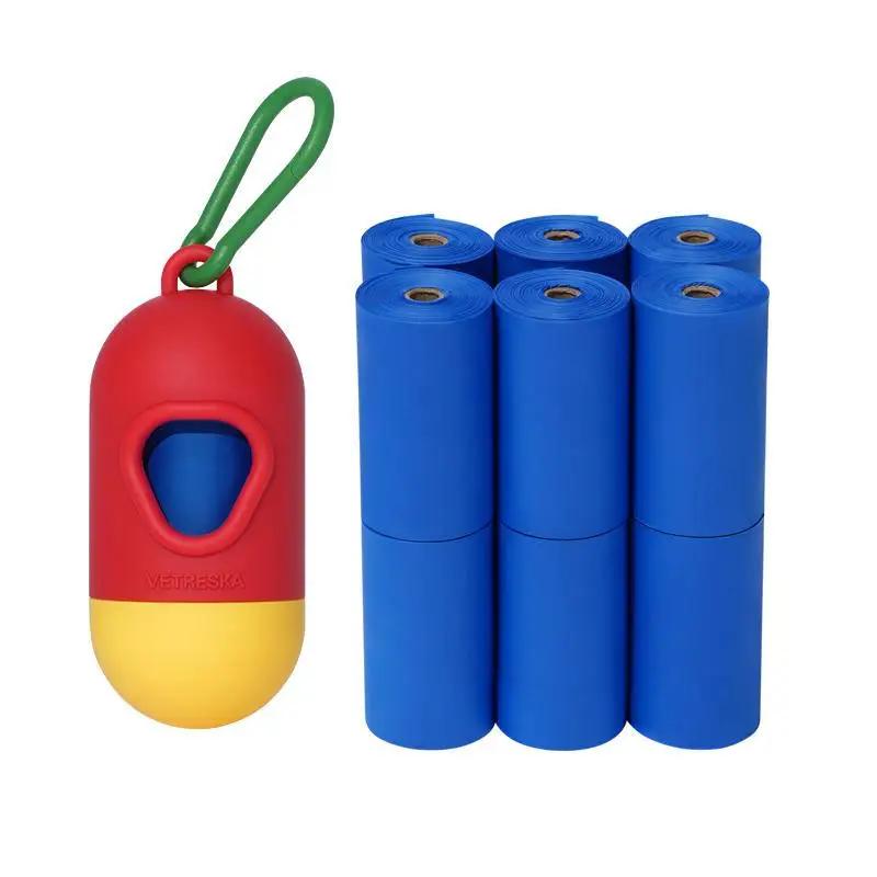 

Портативний Пуп Собачі Пакети Збирач Капсула Одноразовий Мішок для Збирання Какашок Відкритий Подорож Вигул Собак Носіння Туалетні Аксесуари Продукти