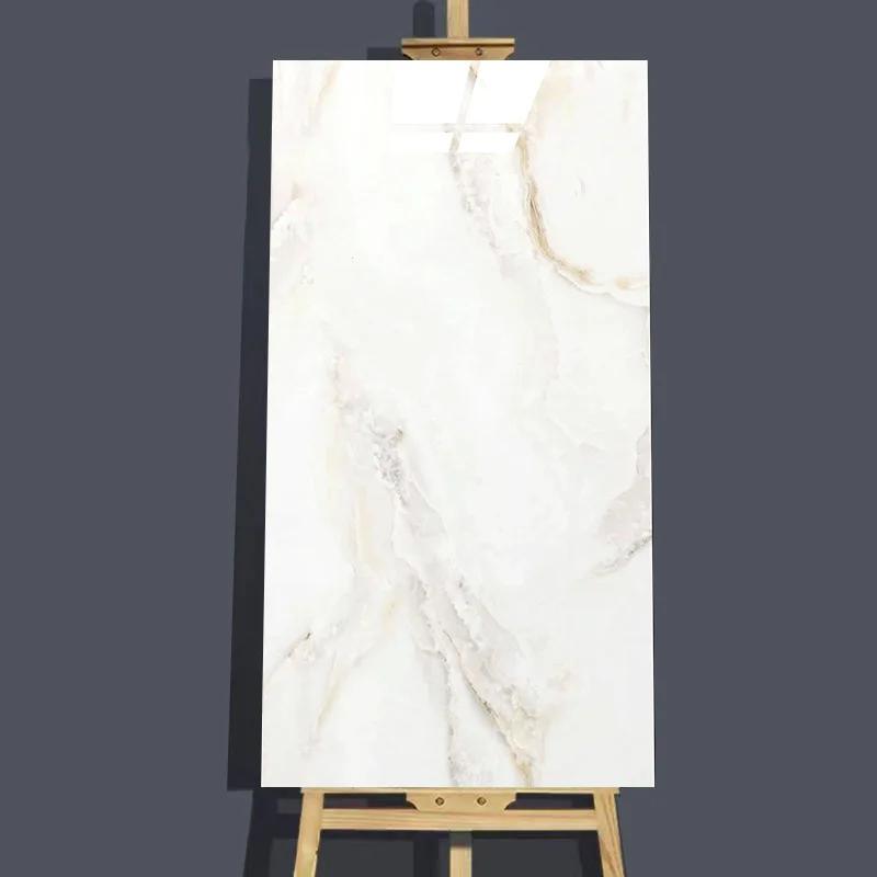 Marble Grain Wall Sticker Imitation Marble Wall Panels Diy Self-adhesive Waterproof Wallpaper For Home Bathroom Decoration