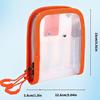 Portable Fishing Squid Jig Lure Hook Bags Clear Storage Case for Squid Hook Baits 6 Compartment Fishing Tackle Organizers