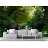 Modern Forest Mural Waterfall Wallpaper Large Landscape Nature Wall Mural For Bedroom Living Room Home Decor