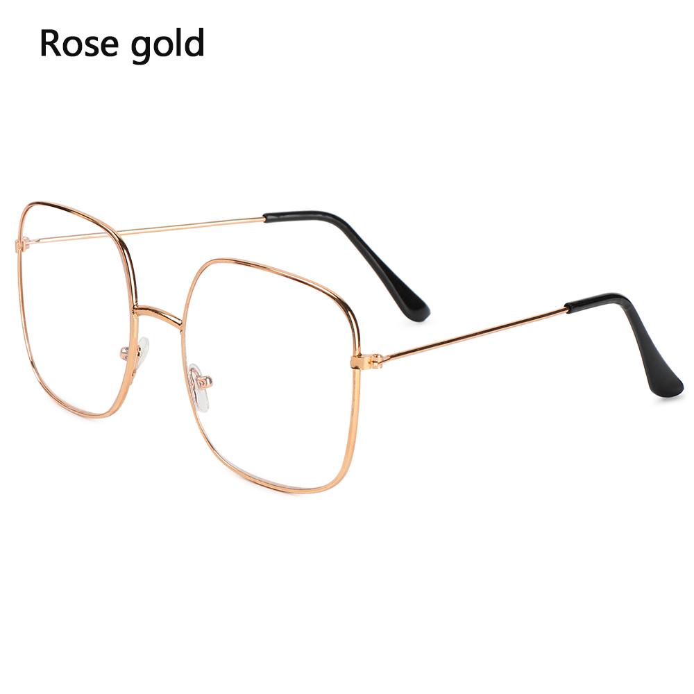 1 PC Retro Metal Anti-Blue Light Glasses Women Men Vintage Ultralight Round Frame Eye Protection Ultra Light Eyeglasses