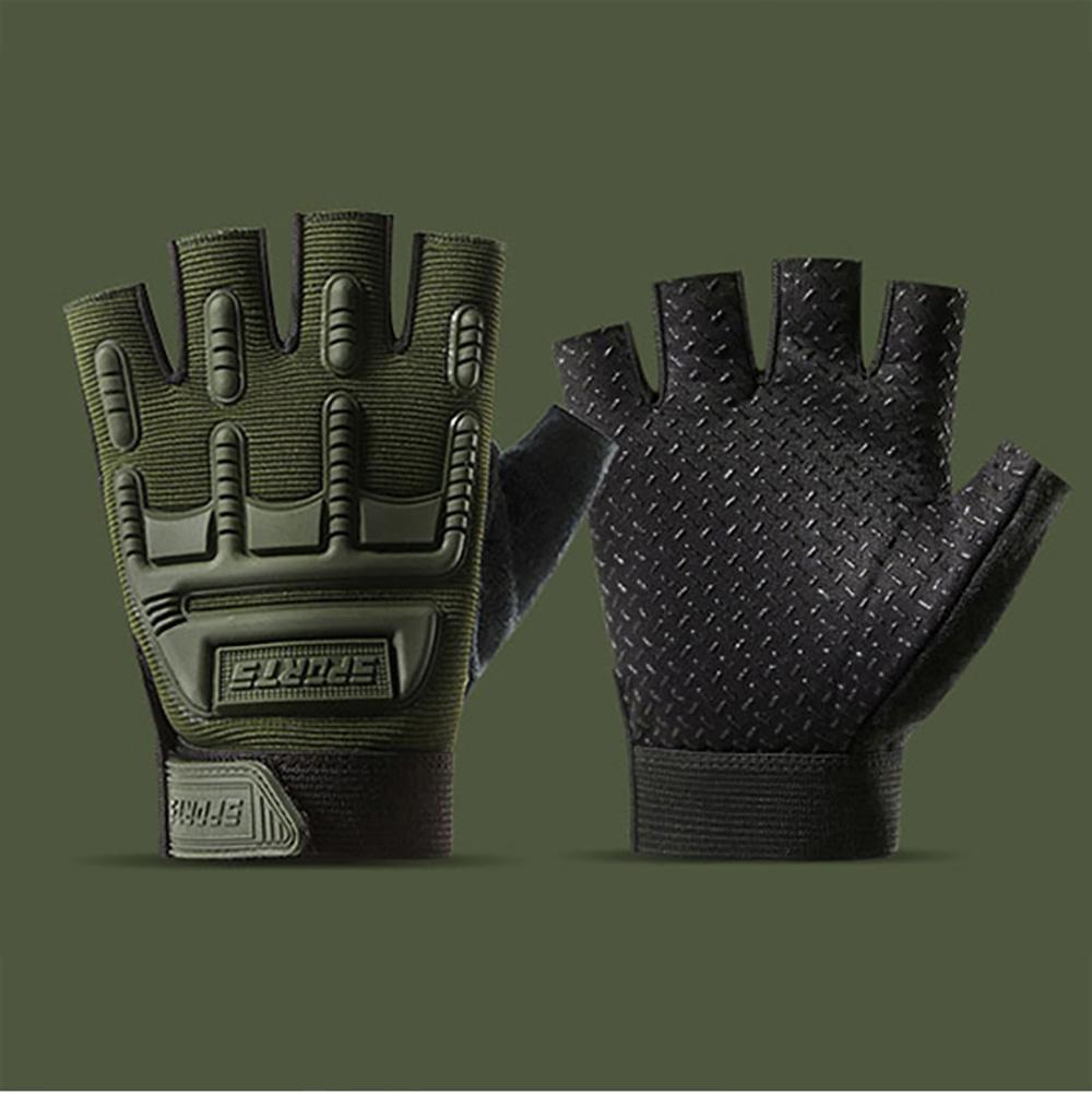 Barn 4-11 År Cykelhandskar Halvfinger Cykelhandskar Taktiska Handskar Halkfria Utomhussportshandskar för Pojkar och Flickor  W29