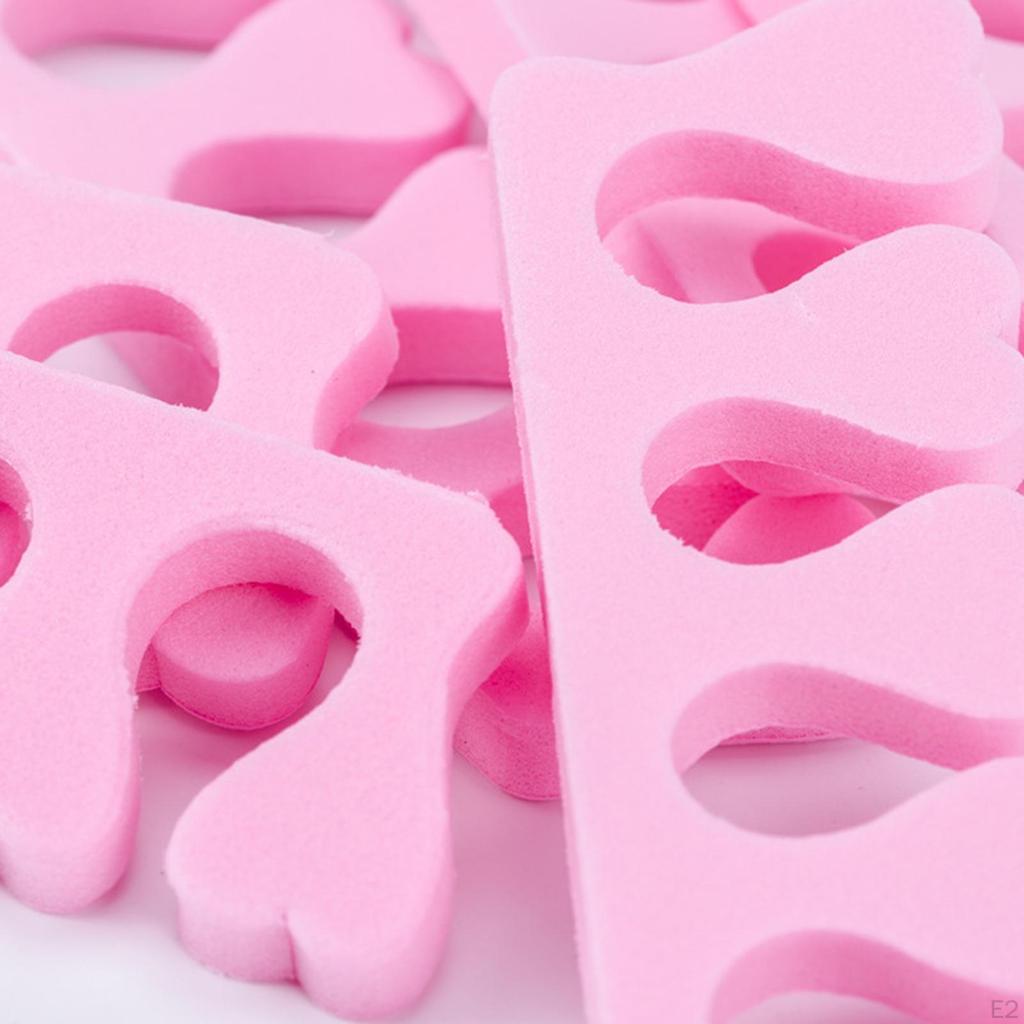 50x Toe Separators Manicure Tool Holding Relaxing Stretcher for Salon