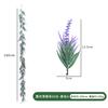 Artificial Lavender, Fake Plant, Vine, Hanging Wedding Background, Arched Wall, Outdoor Decoration Plastic Flowers